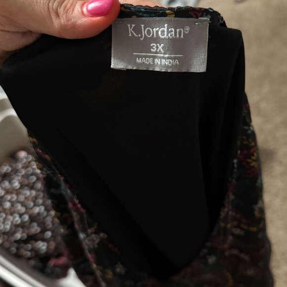 K. Jordan black‎ tunic - Picture 2 of 5